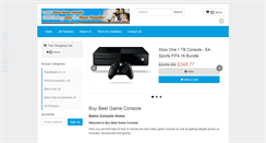 Desktop Screenshot of buybestgameconsole.com